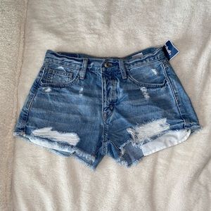 American Eagle Ripped Jean Shorts
